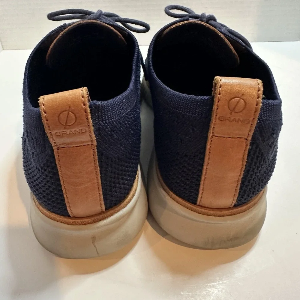 Cole Haan‎ 2 Zero Grand Mens Dress Casual Shoes. Navy Mesh Top Size 9M C27569